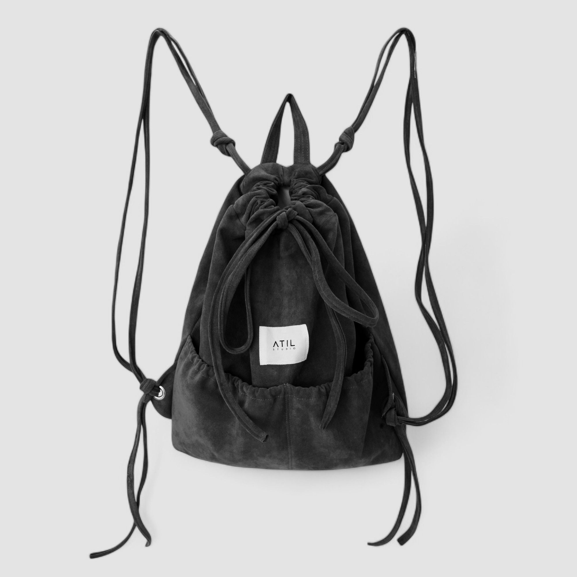 MUSINSA公式 | ATIL STUDIO Daily String Backpack _ [Black]