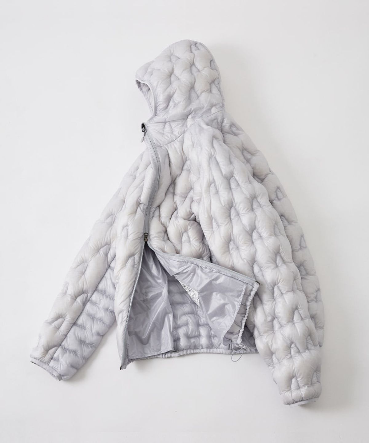 시에라디자인(SIERRA DESIGNS) W) 하프돔(HALFDOME) 경량 구스다운 후드자켓 LIGHT GREY