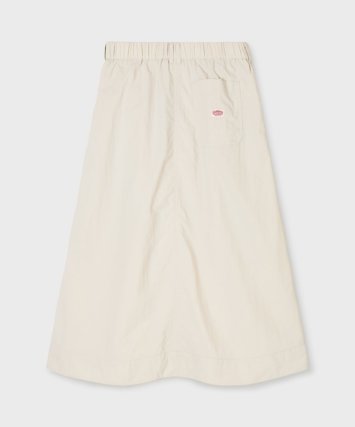 후아유(WHO.A.U) Long Nylon Flared Skirt / WHWHG2484F