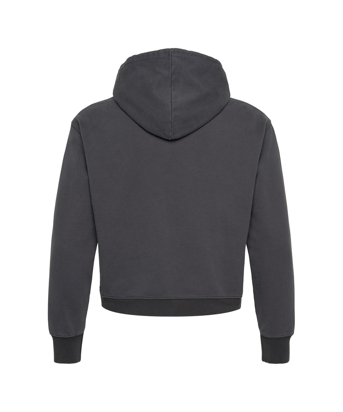 플로즈룸(FLAWSROOM) Crop Vintage Dyed Hood CHARCOAL