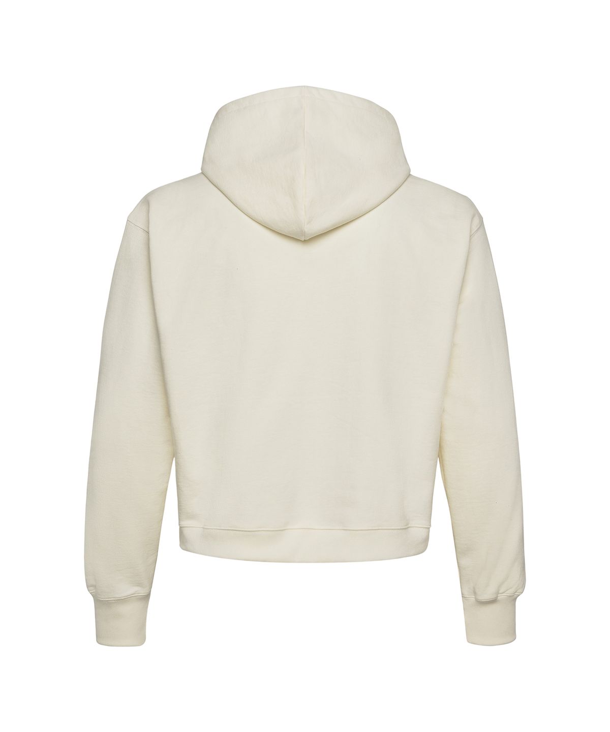 플로즈룸(FLAWSROOM) Crop Dyed Hood WHITE