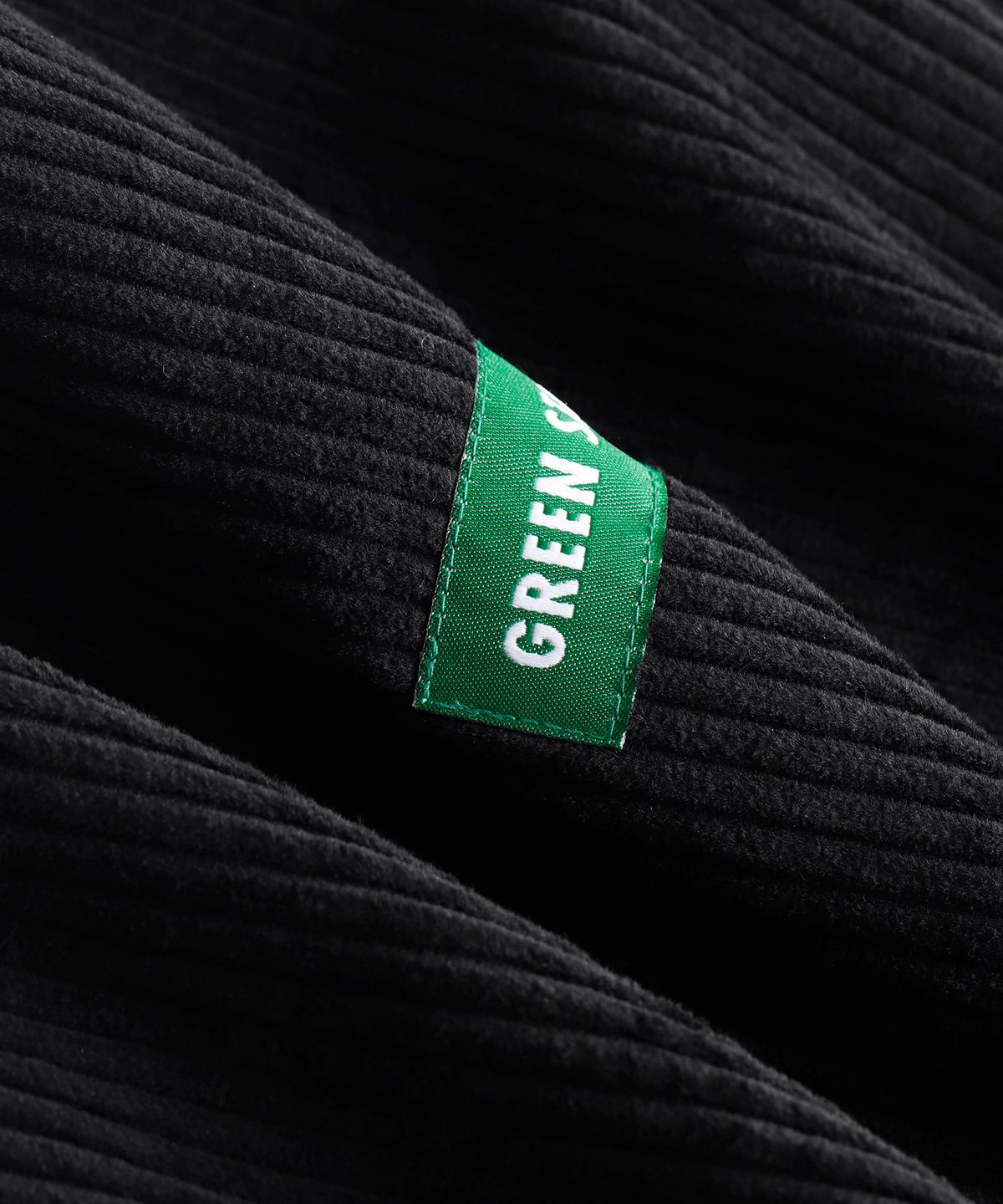 그린스터프(GREEN STUFF) 심풀 쇼퍼백 62 클레식 코듀로이 - black