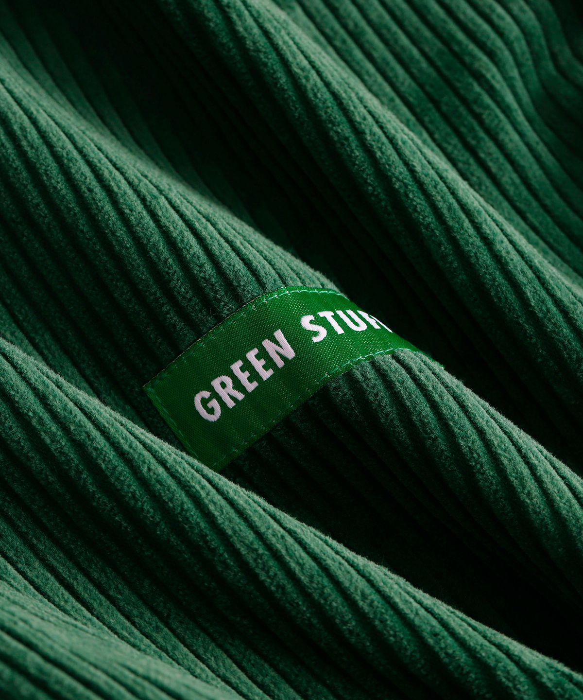 그린스터프(GREEN STUFF) 심풀 쇼퍼백 62 클레식 코듀로이 - green