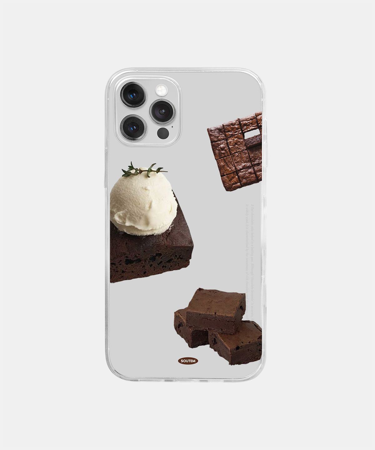 소유템(SOUTEM) Dessert Party Phone Case_Clear