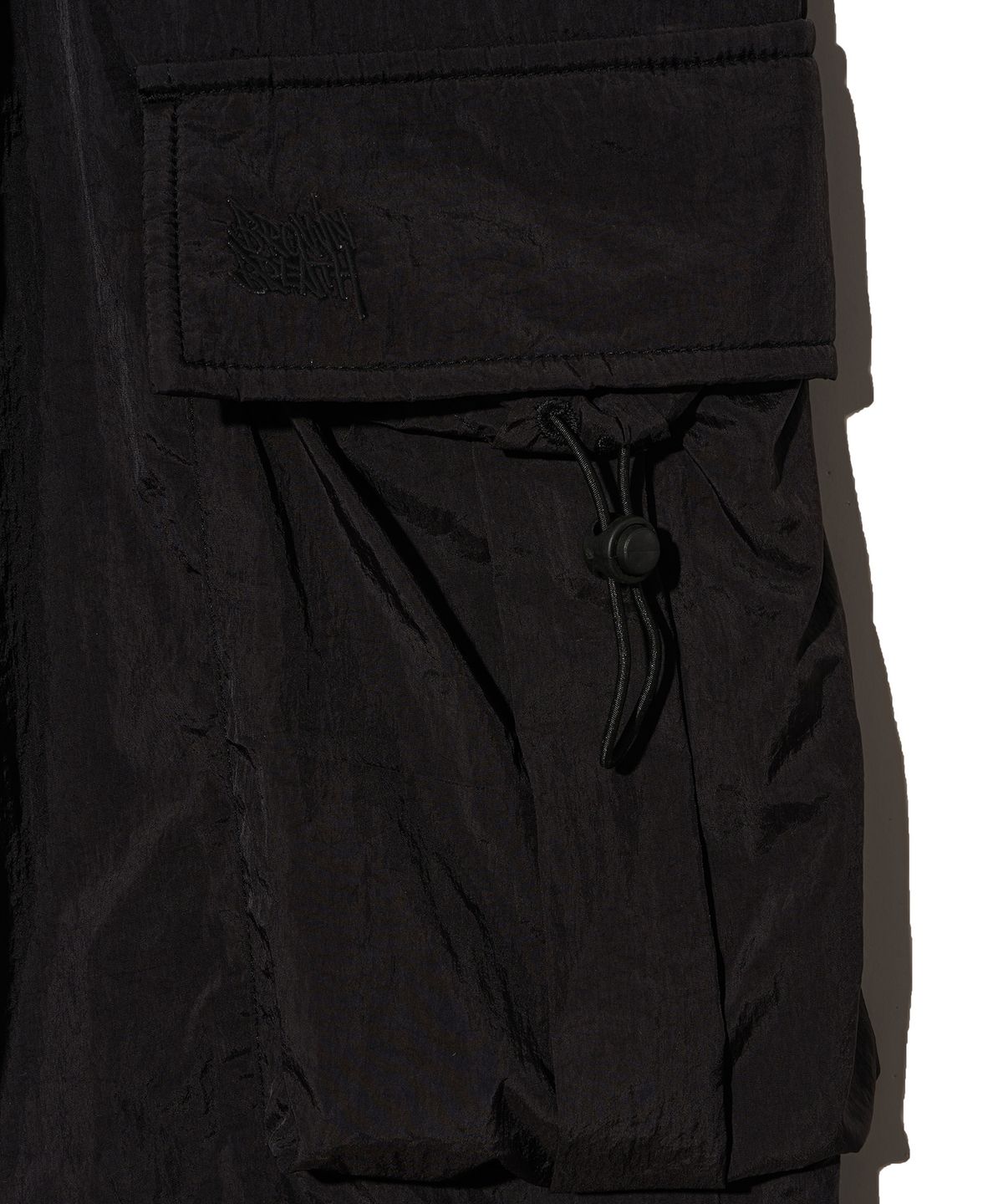 브라운브레스(BROWNBREATH) W TAG CARGO PANTS - BLACK