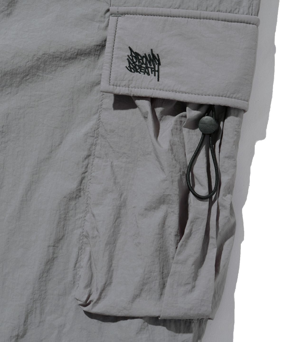 브라운브레스(BROWNBREATH) W TAG CARGO PANTS - GREY