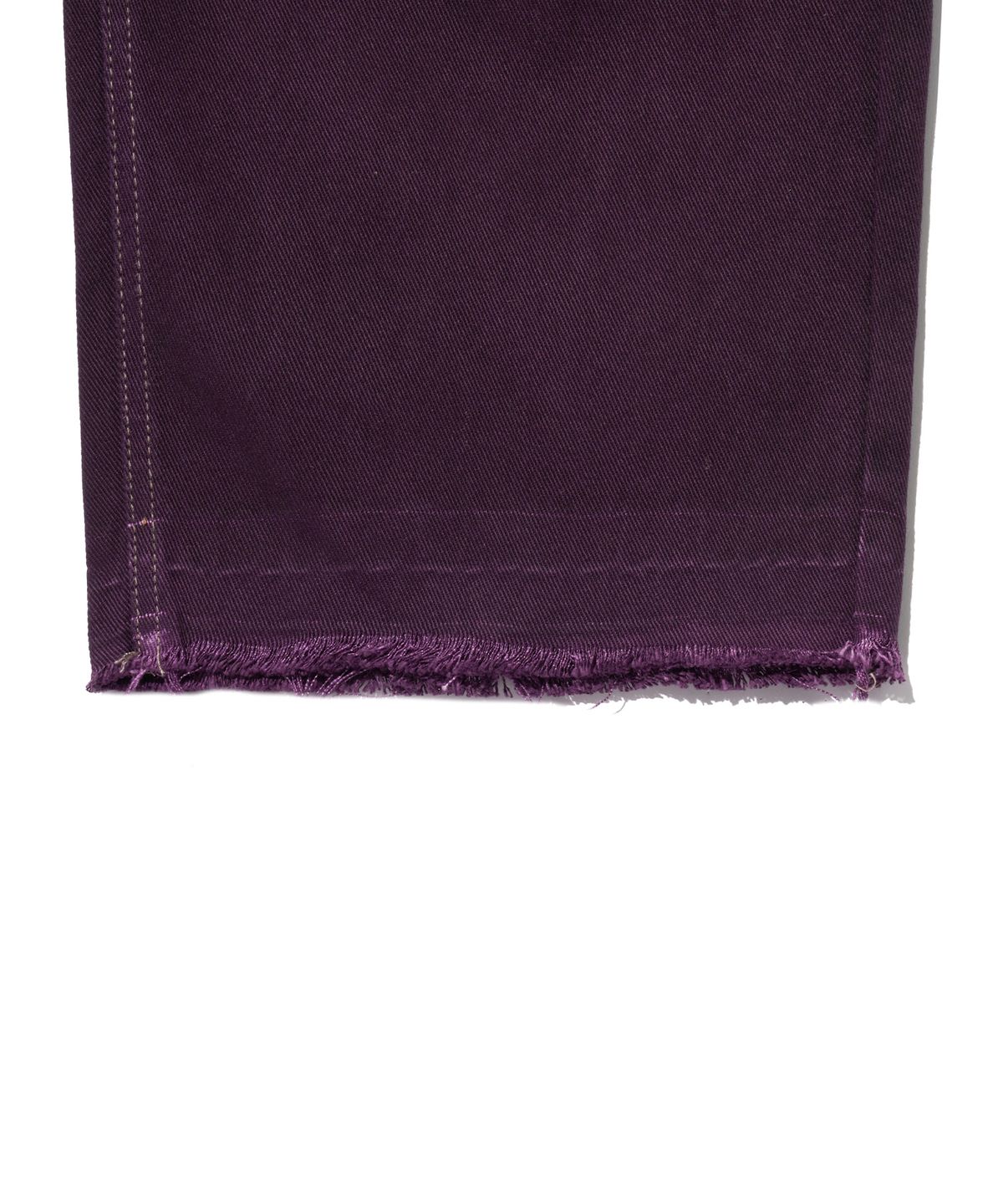 브라운브레스(BROWNBREATH) STAMP TAG DOUBLE KNEE PANTS - PURPLE