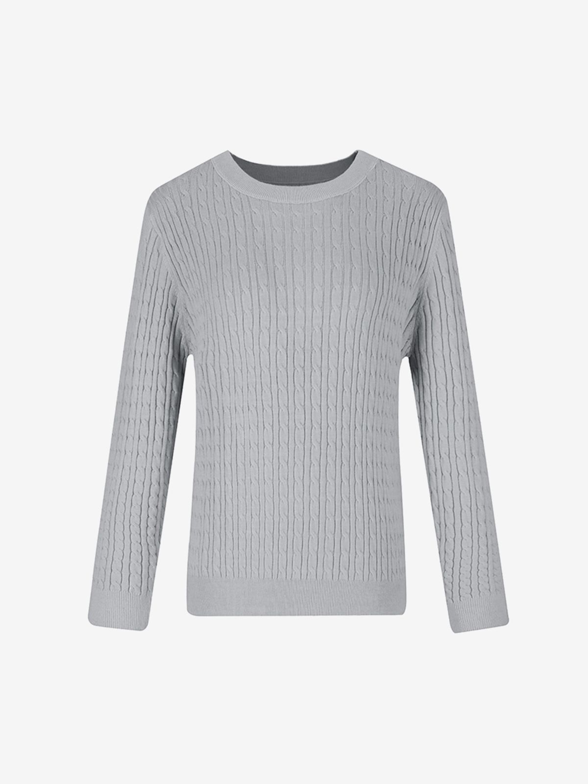 메르시앤에스(MERCIANNES) Basic Cable Round neck_MA9LKN1