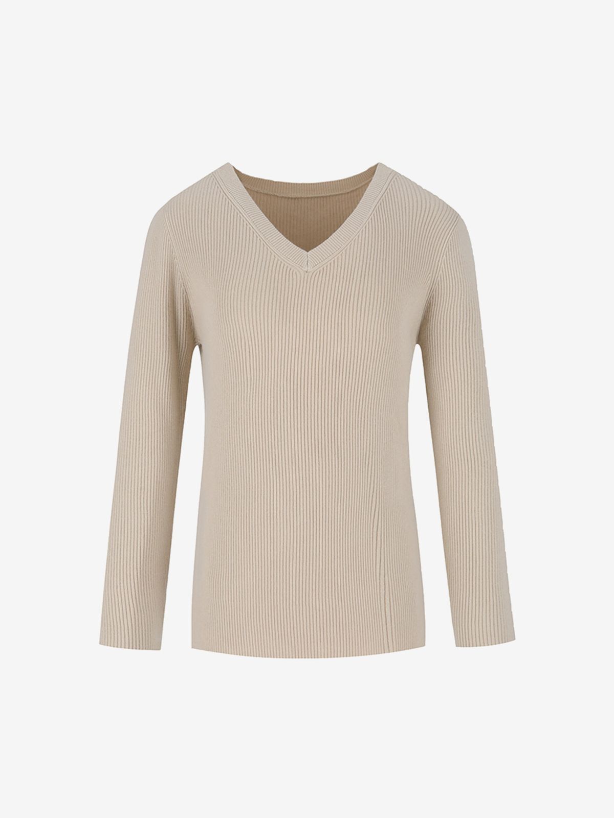 메르시앤에스(MERCIANNES) Neck Ribbed Knitwear_MAALKN2