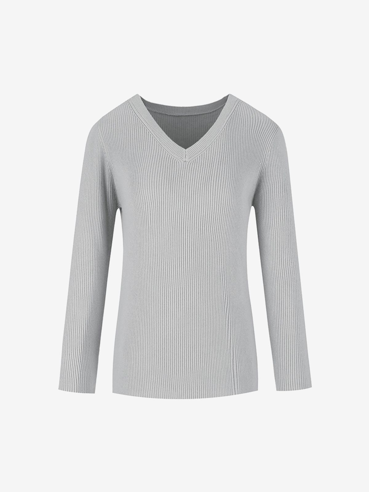 메르시앤에스(MERCIANNES) Neck Ribbed Knitwear_MAALKN2