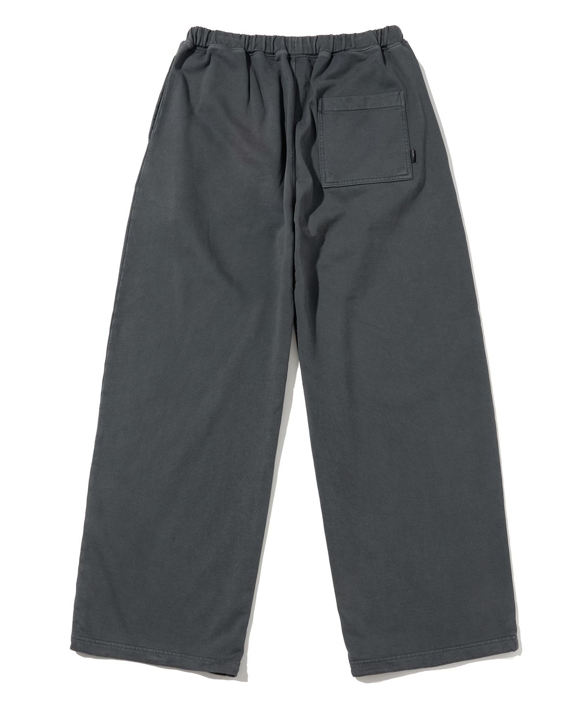 브라운브레스(BROWNBREATH) PIGMENT TAG PANTS - CHARCOAL