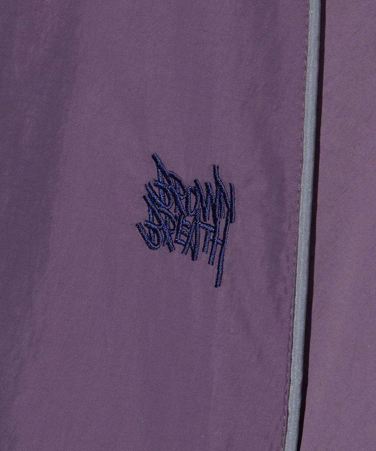 브라운브레스(BROWNBREATH) TAG NYLON TRACK JACKET - PURPLE