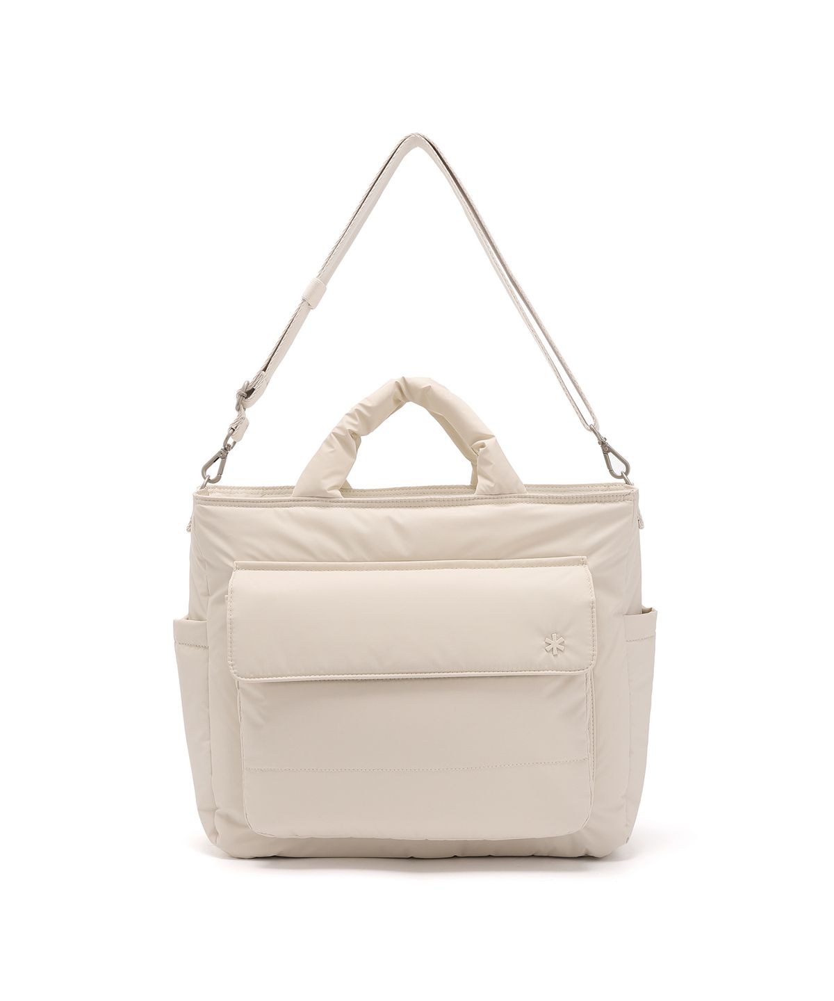 스노우피크 어패럴(SNOWPEAK APPAREL) 버비 라지 토트백 (S24WWFTB53) Cream
