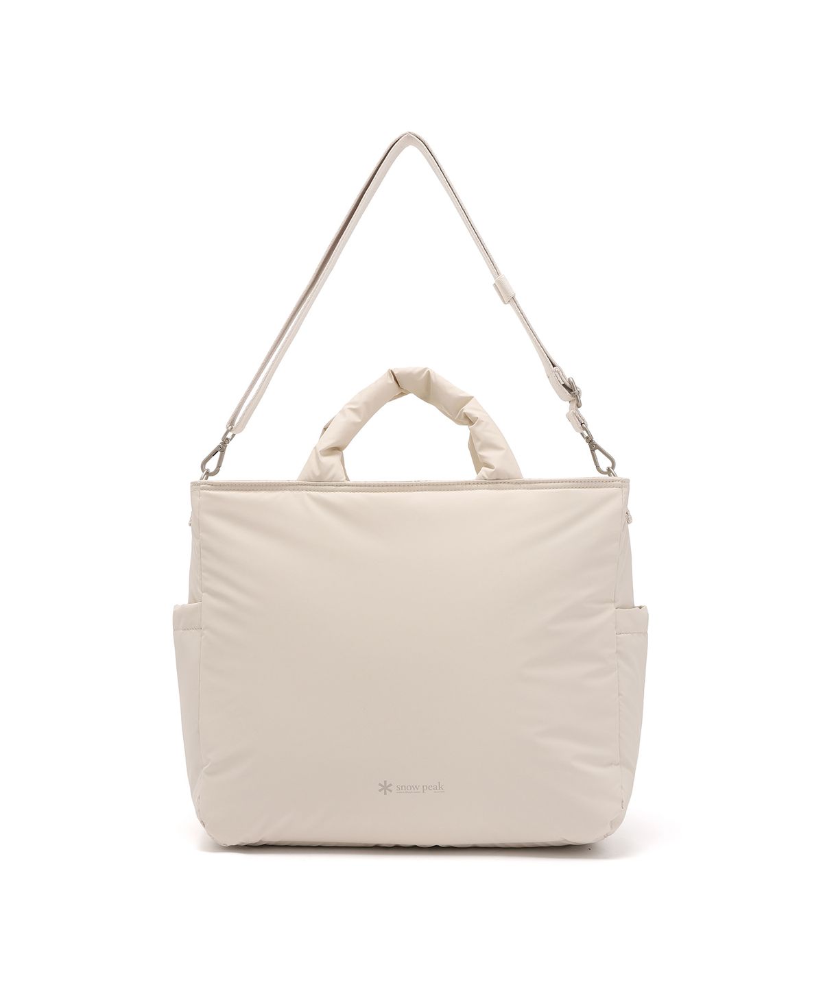 스노우피크 어패럴(SNOWPEAK APPAREL) 버비 라지 토트백 (S24WWFTB53) Cream