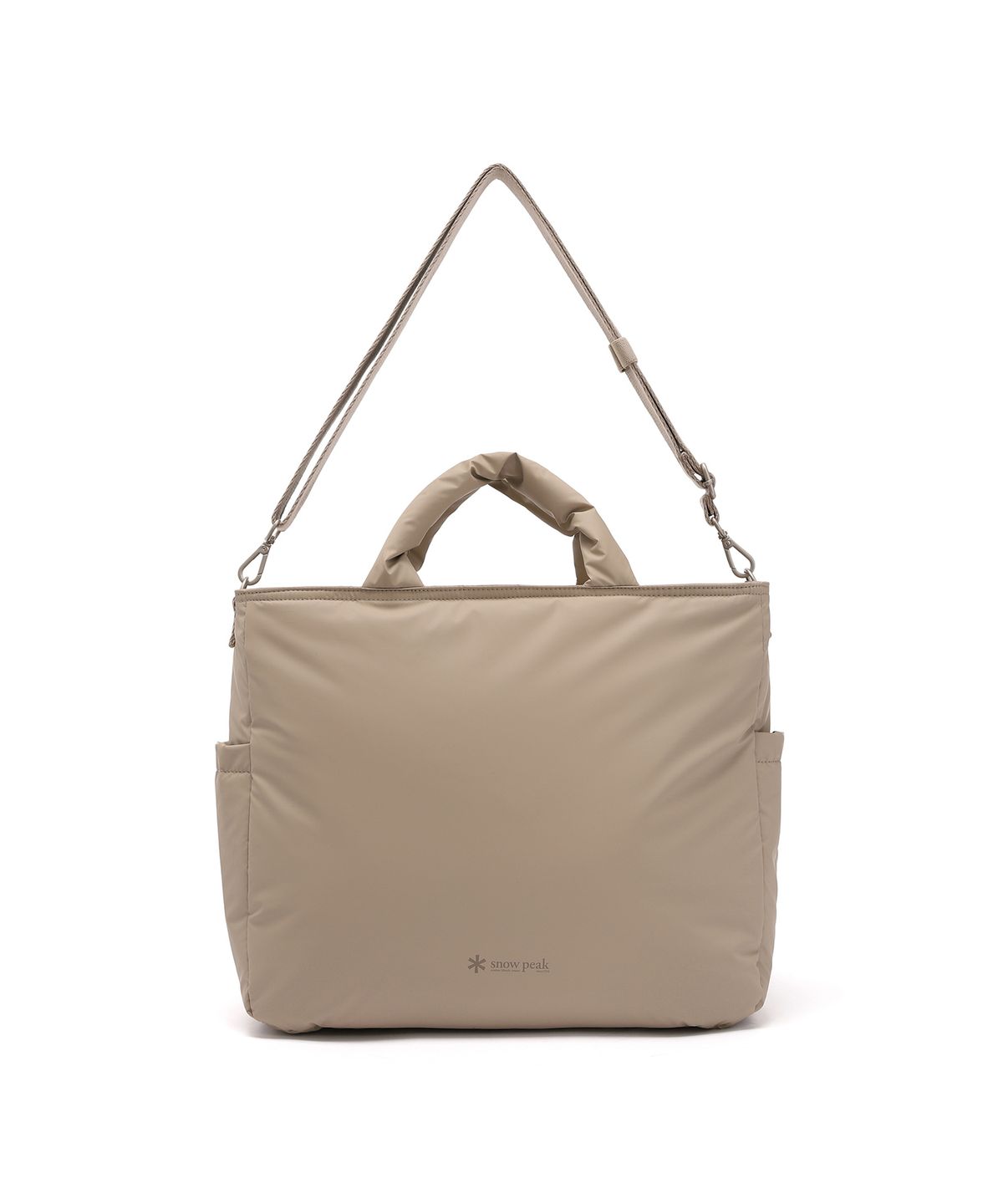 스노우피크 어패럴(SNOWPEAK APPAREL) 버비 라지 토트백 (S24WWFTB53) Beige