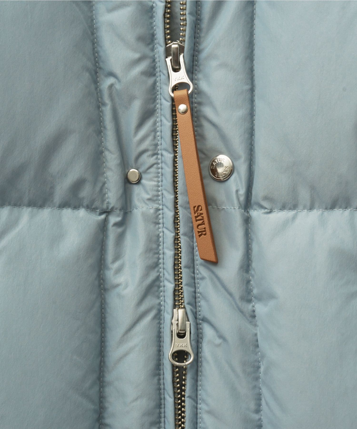 MUSINSA | SATUR Roton Duck Down Padding Sky Blue