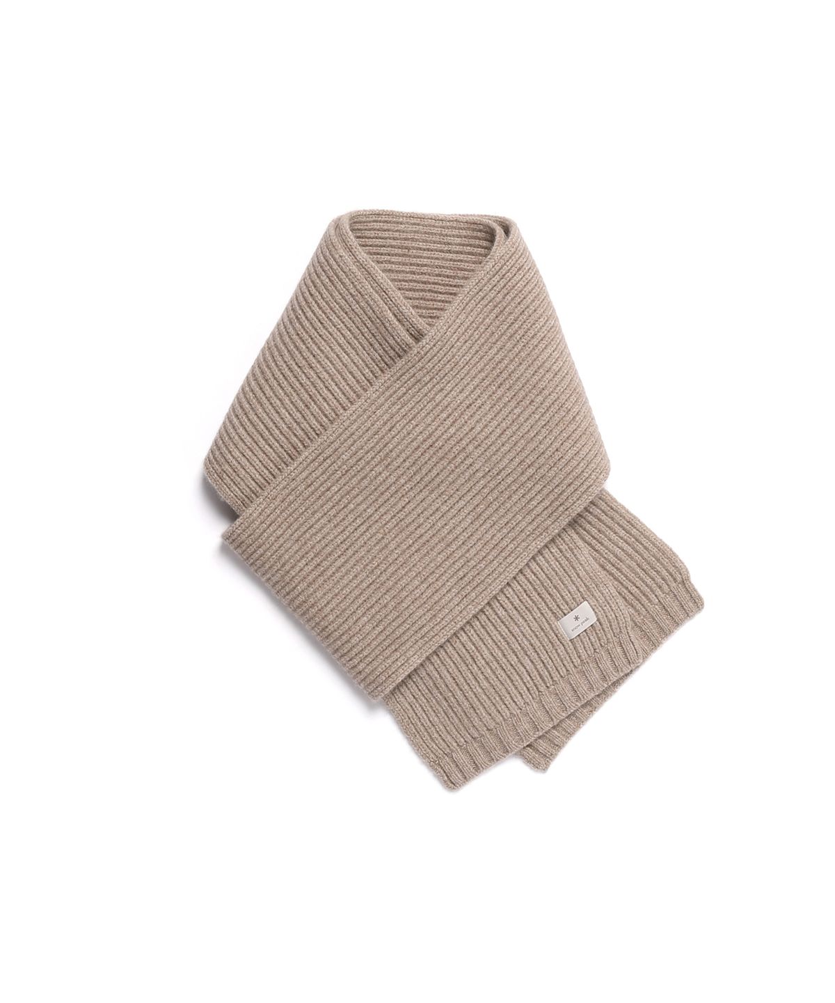 스노우피크 어패럴(SNOWPEAK APPAREL) 프리미엄 니트 머플러 (S24WUFWA11) Beige