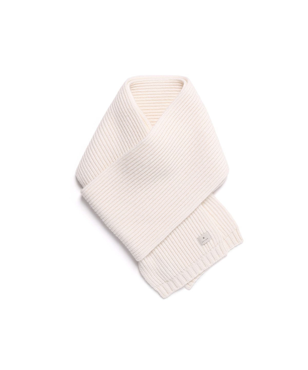 스노우피크 어패럴(SNOWPEAK APPAREL) 프리미엄 니트 머플러 (S24WUFWA11) Ivory