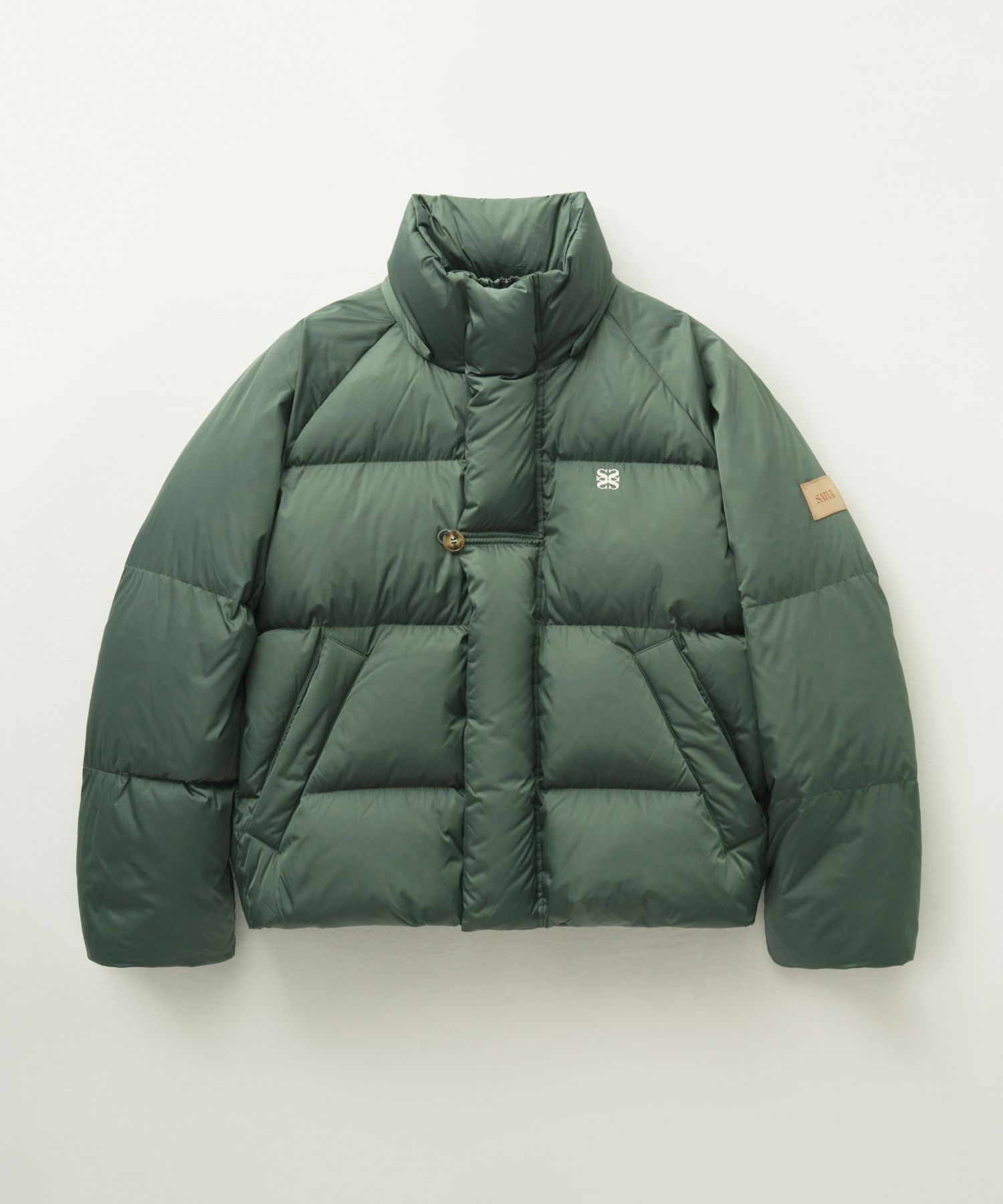 ダウンジャケット・コート SATUR Detachable Hood Duck Down Padding 4FT1464 MUSINSA | SATUR Detachable Hood Duck Down Padding Green