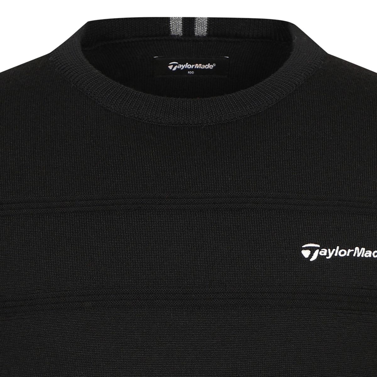 테일러메이드 어패럴(TAYLORMADE APPAREL) [메리노울 에디션]남성 울 라운드 니트 TSN-32HG21-199