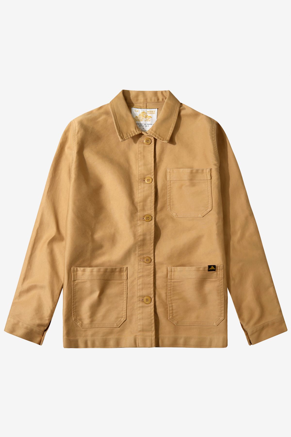 르몽생미셸(LE MONT ST MICHEL) (W)Genuine Lmsm Work Jacket_Camel