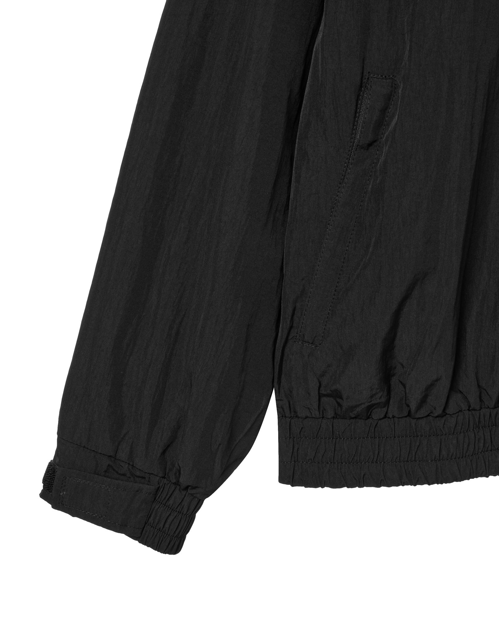 MUSINSA | AEAE WEB LOGO TEAM JACKET [BLACK]