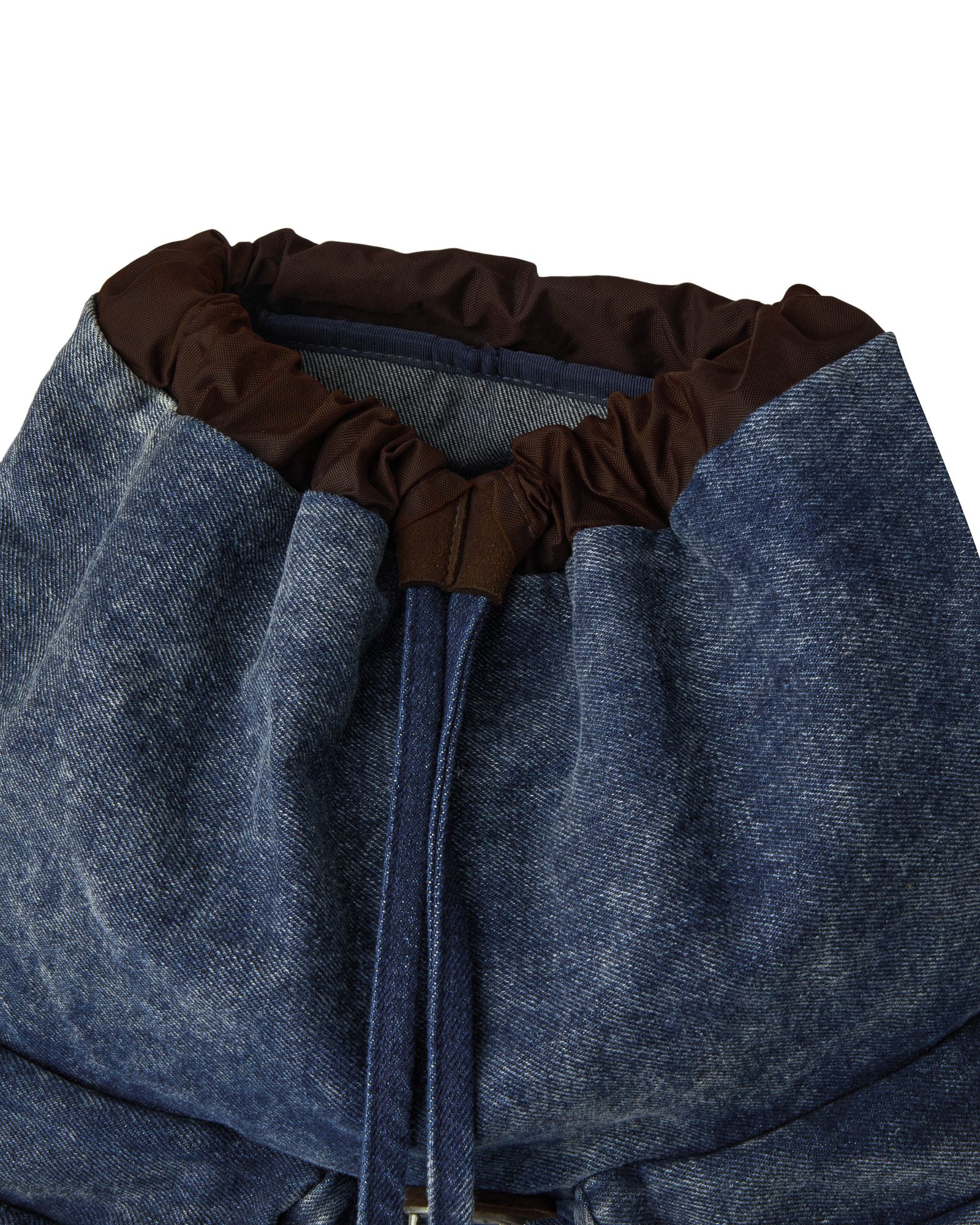 ★2025SS新作★aeae★OUT POCKET DENIM BACKPACK OUT POCKET DENIM BACKPACK [BLACK] - aeae