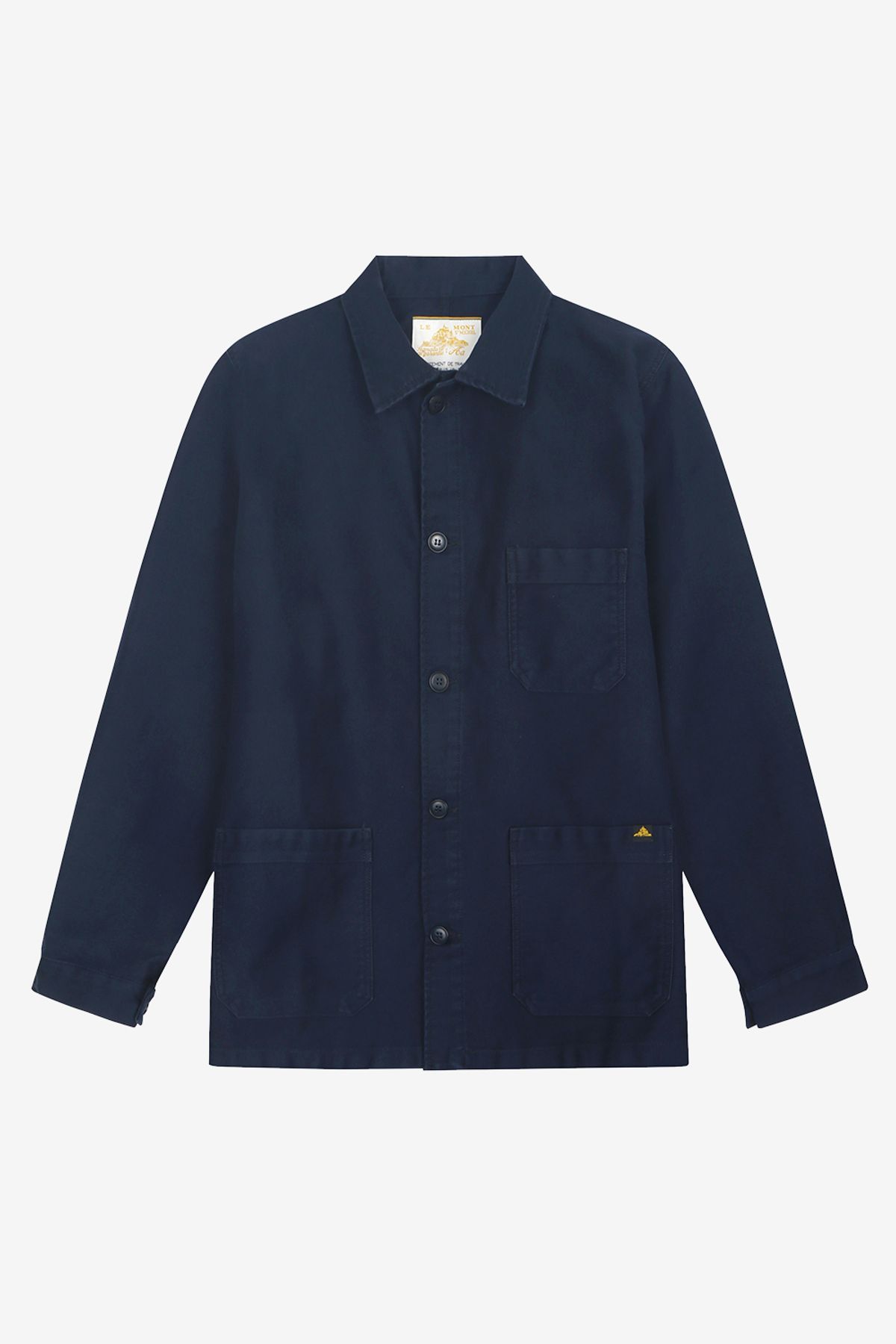 르몽생미셸(LE MONT ST MICHEL) (M)Genuine Lmsm Work Jacket_Navy