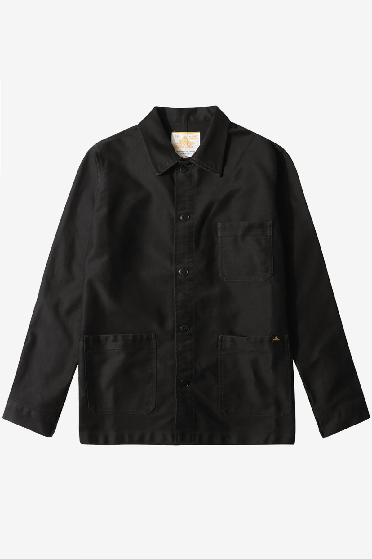 르몽생미셸(LE MONT ST MICHEL) (M)Genuine Lmsm Work Jacket_Black