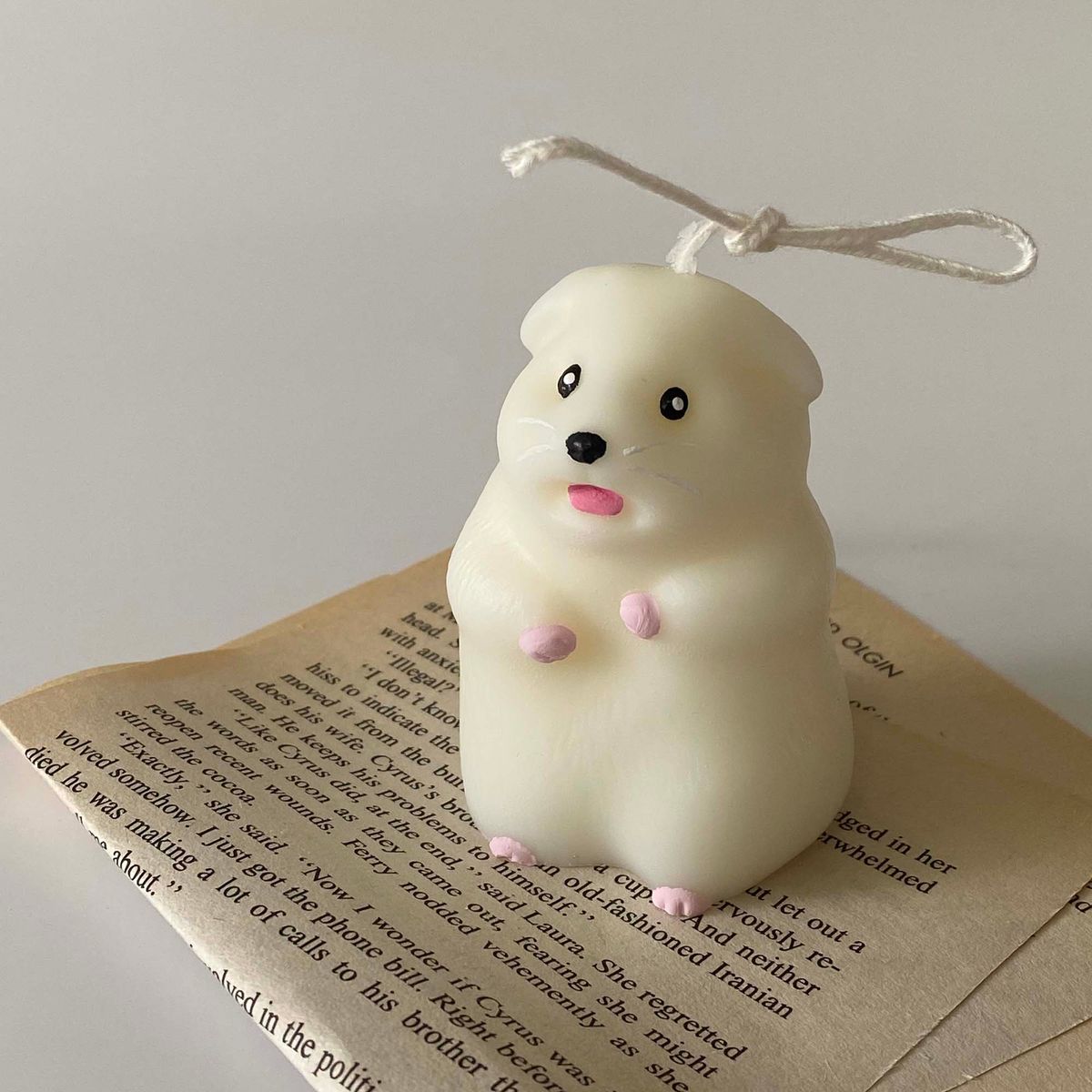 커밍캔들(COMINGCANDLE) 아잇 깜짝이야! 햄스터 캔들