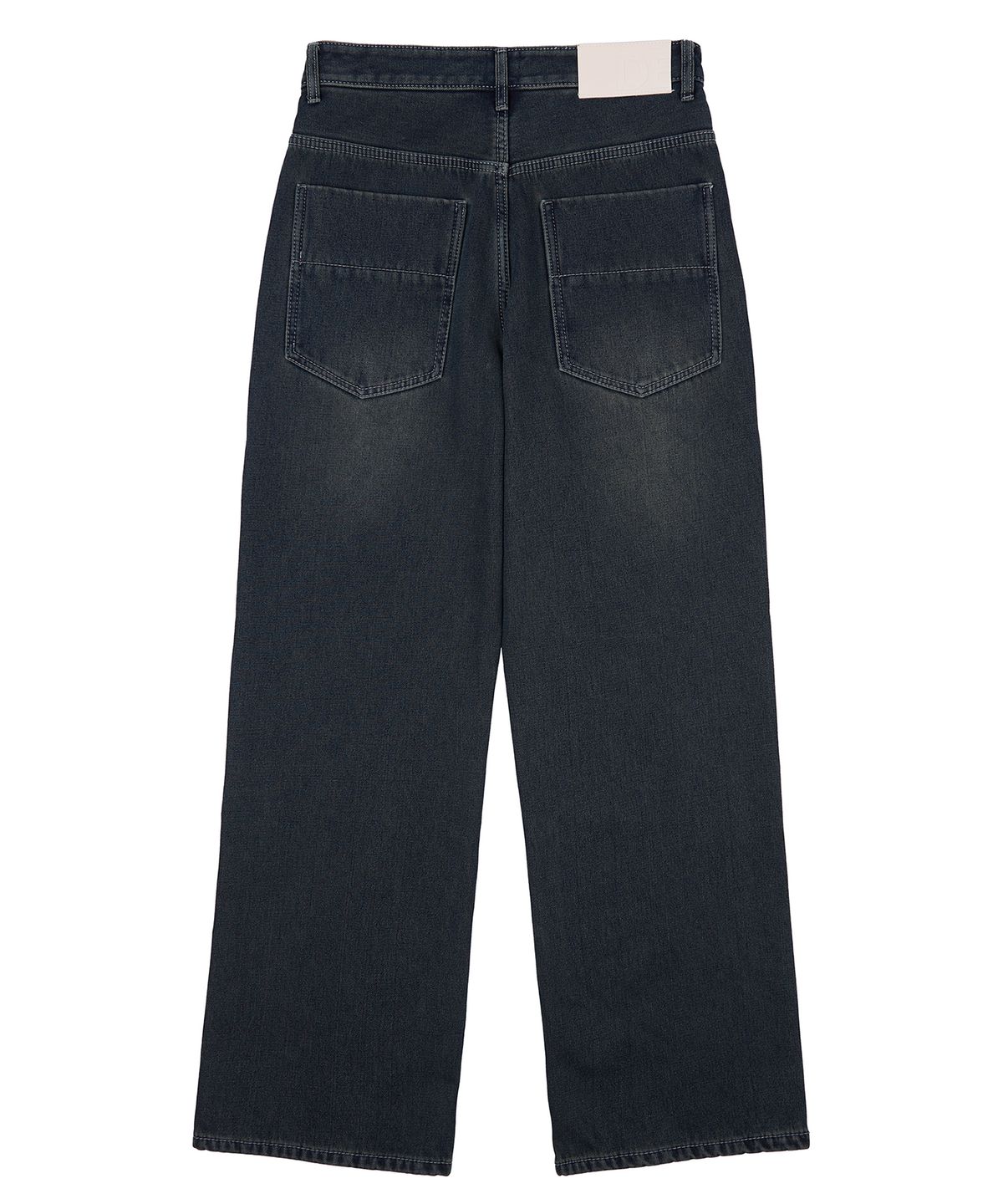 데케트(DECET) [기모본딩]Mid Rise Wide Jeans DCPT027WDBlueB