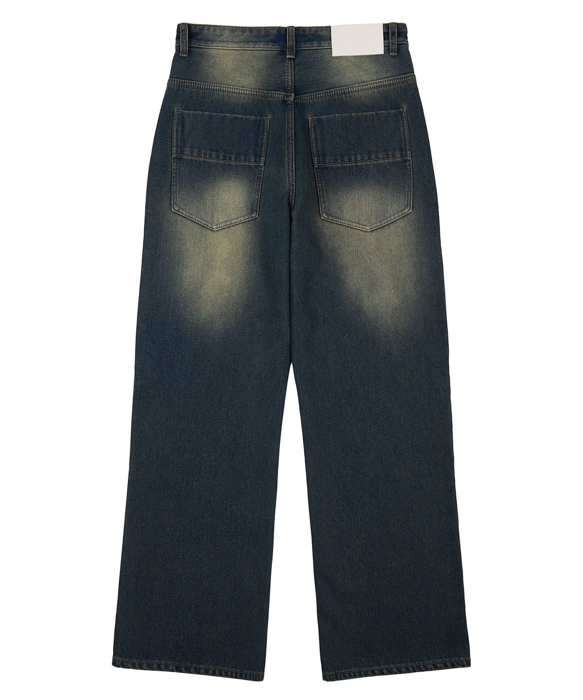 데케트(DECET) [기모본딩]Mid Rise Wide Jeans DCPT027WYLBlue