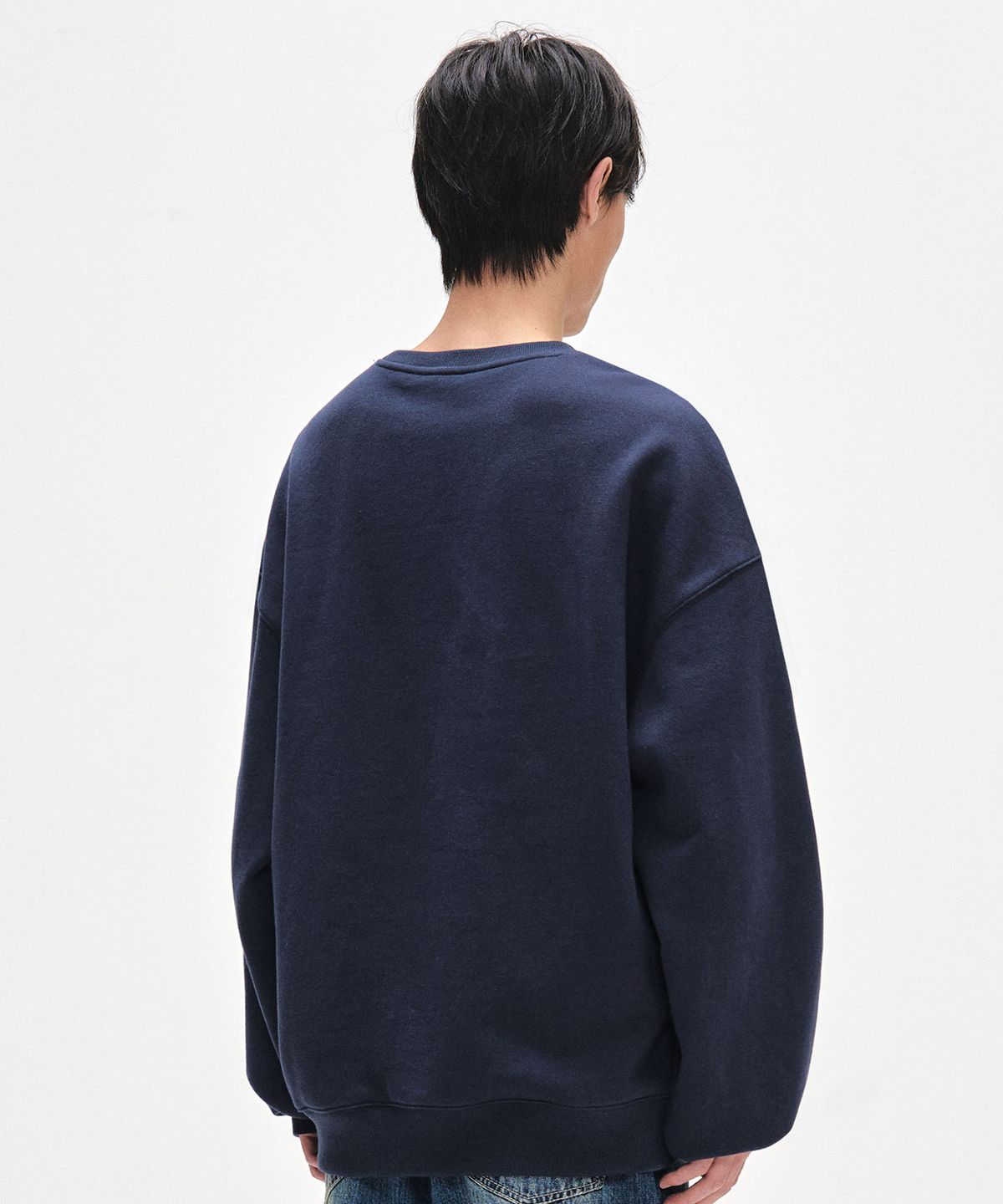 데케트(DECET) 3D 453520 Sweatshirts DCMT003WNavy