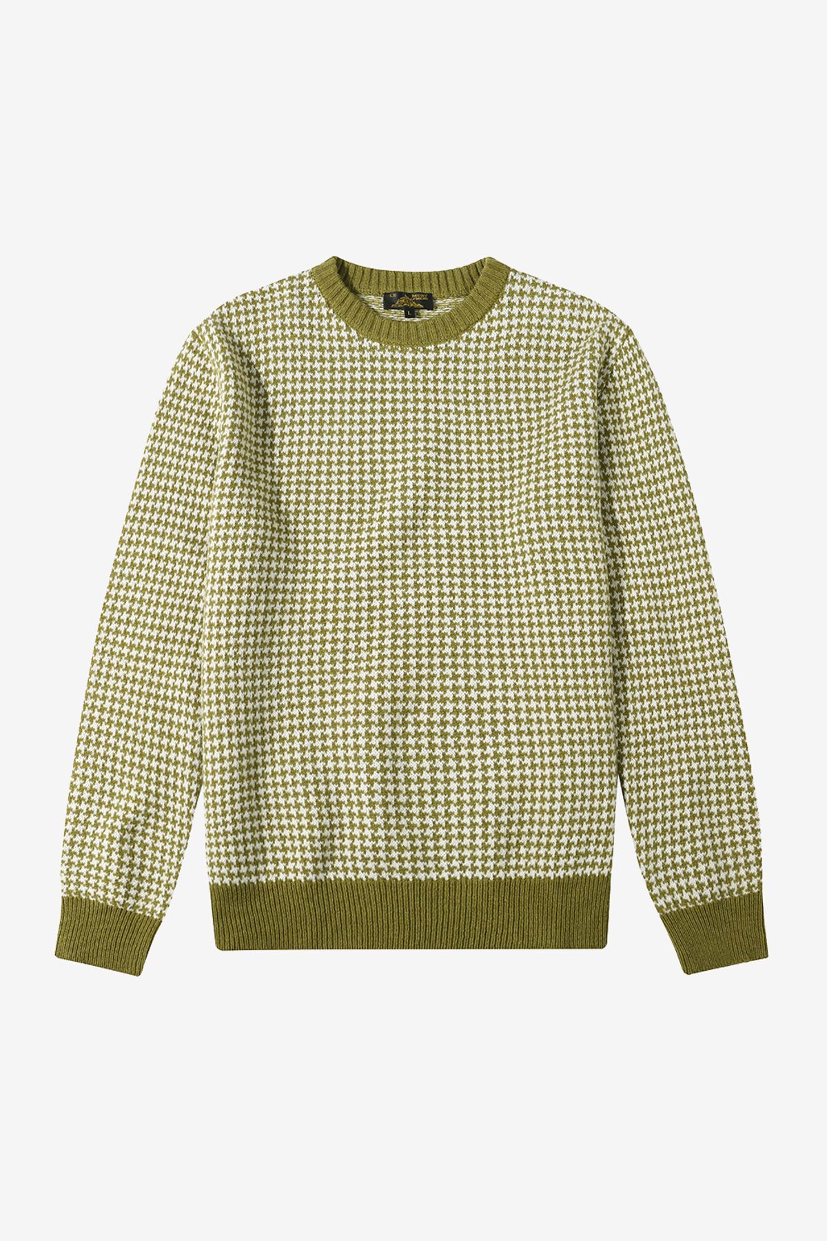 르몽생미셸(LE MONT ST MICHEL) SUIMAC - LAMBSWOOL SWEATER_Khaki