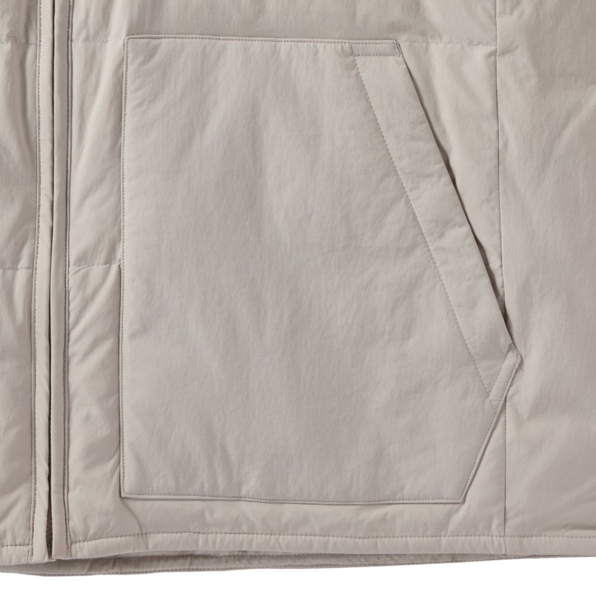 브롬톤 런던(BROMPTON LONDON) AEROWARM LIGHTWEIGHT DOWNJUMPER - IVORY (P244UDW101)