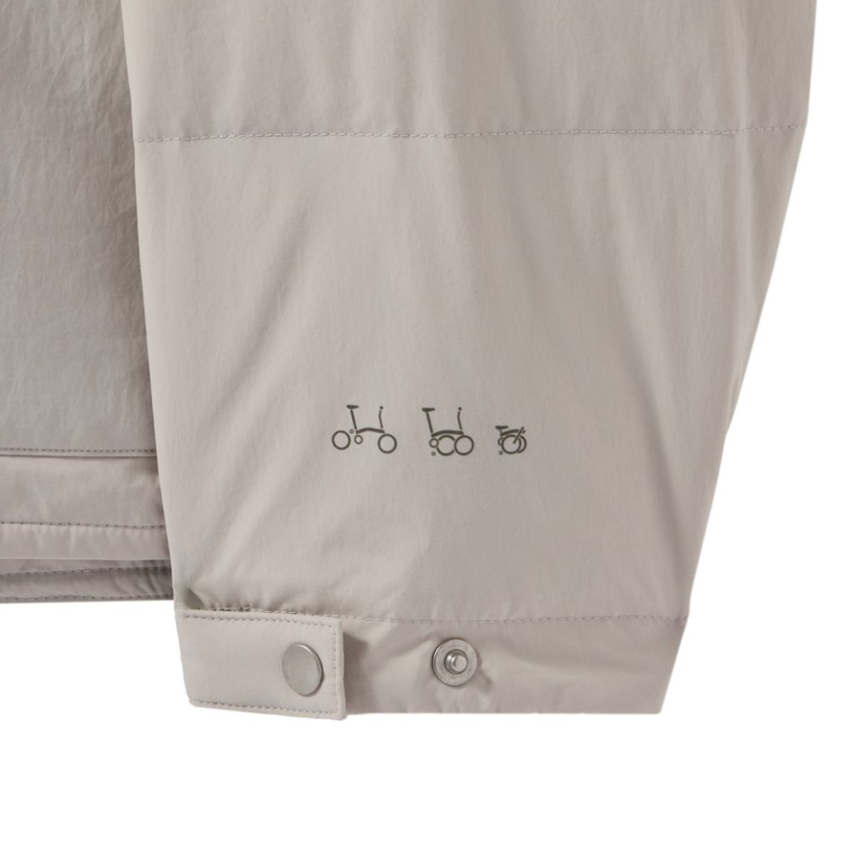 브롬톤 런던(BROMPTON LONDON) AEROWARM LIGHTWEIGHT DOWNJUMPER - IVORY (P244UDW101)