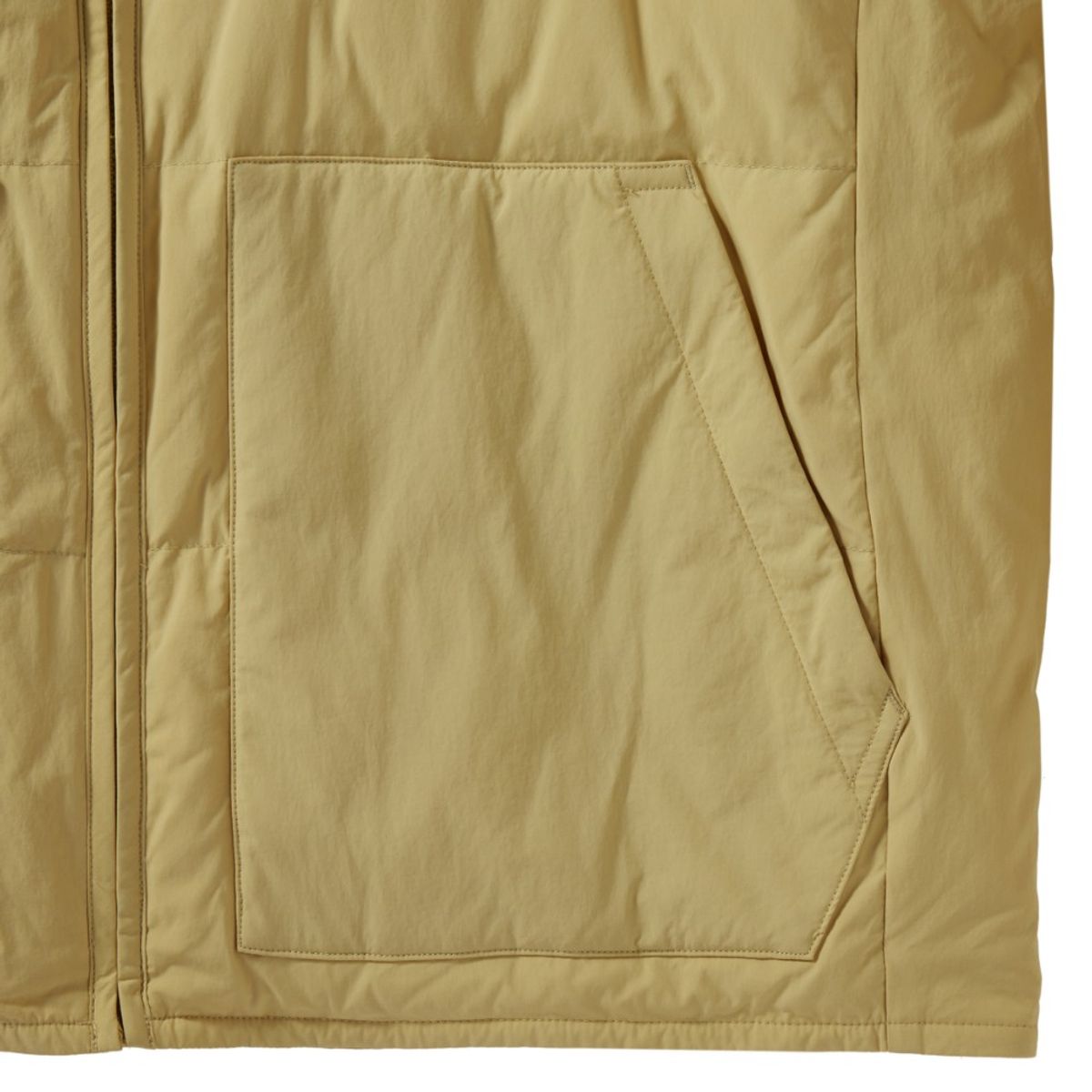브롬톤 런던(BROMPTON LONDON) AEROWARM LIGHTWEIGHT DOWNJUMPER - MUSTARD (P244UDW101)