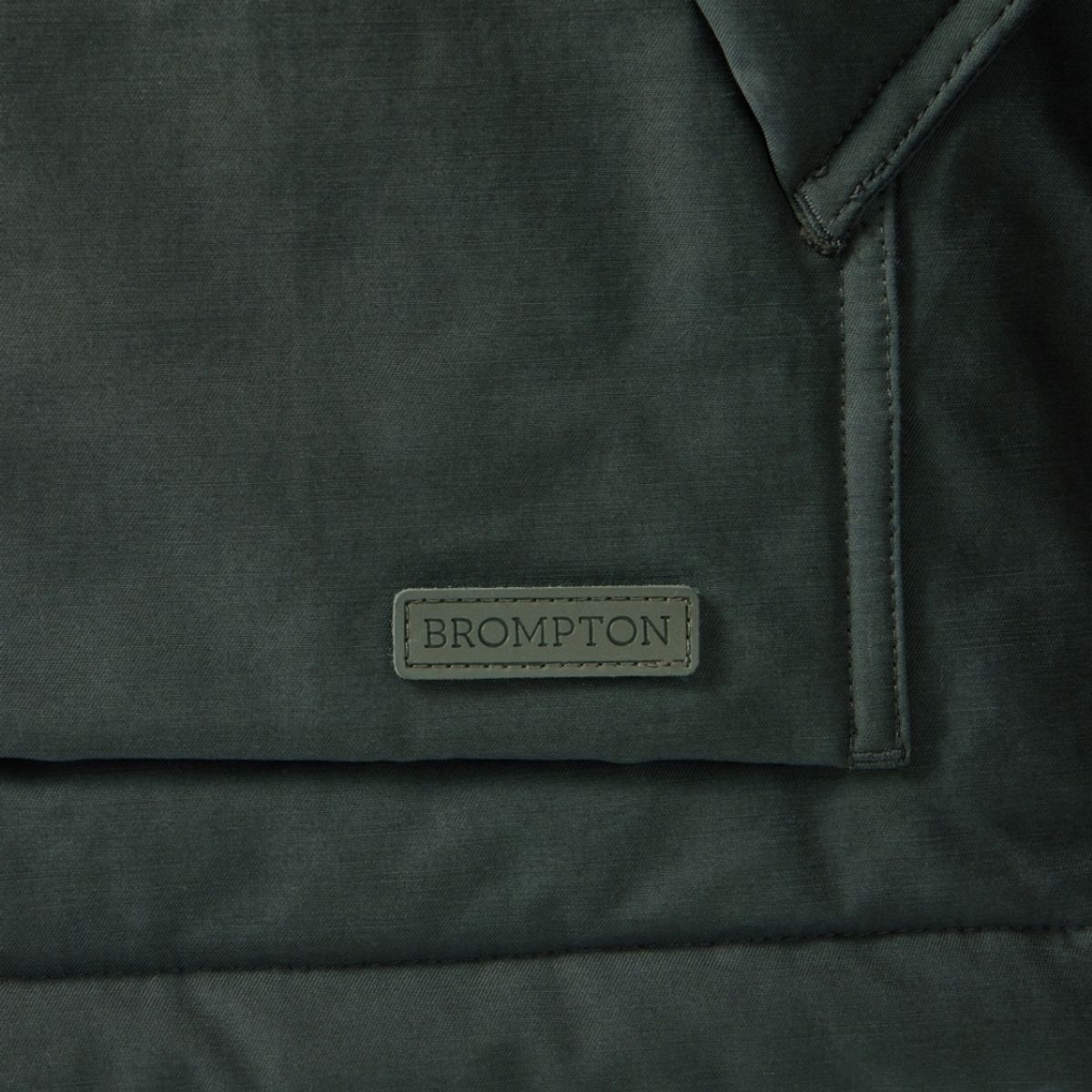 브롬톤 런던(BROMPTON LONDON) BRITISH CAMPER HIGH NECK SHORT DOWN - C/GREY (P244MDW512)