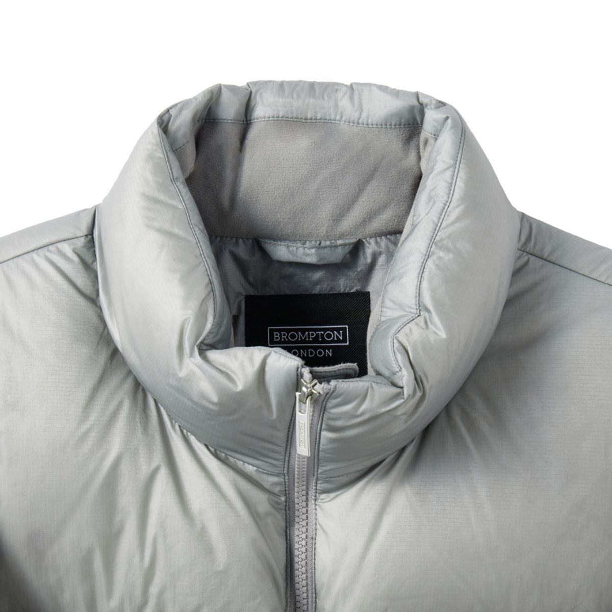 브롬톤 런던(BROMPTON LONDON) COMFY RIPSTOP SHORT DOWN - L/GREY (P244UDW104)