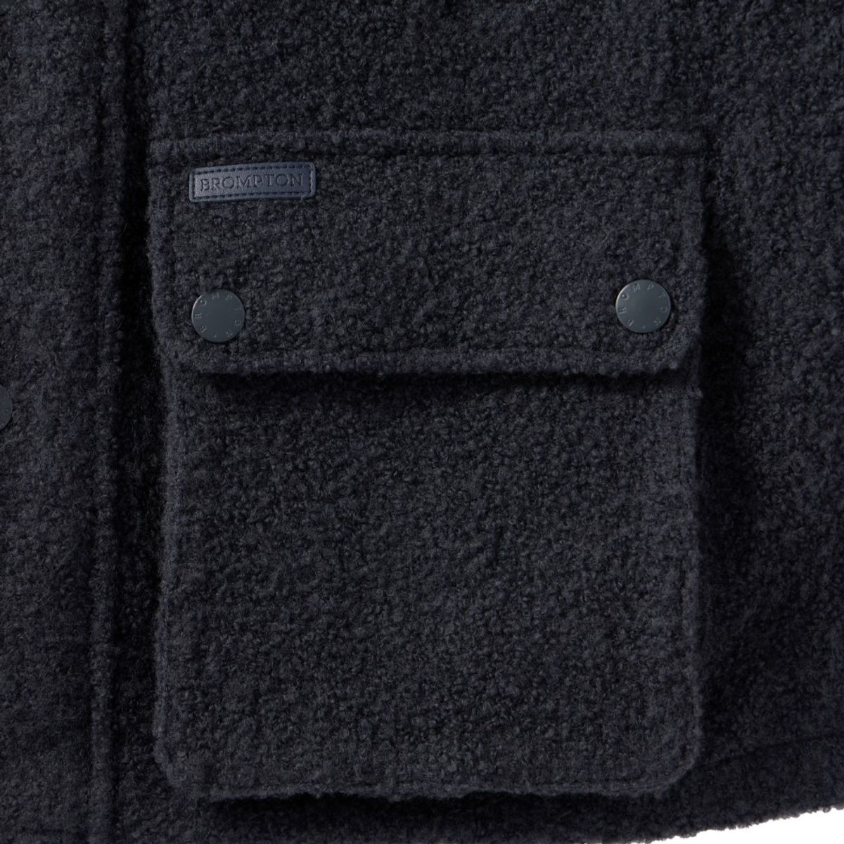 브롬톤 런던(BROMPTON LONDON) BRITISH CAMPER WOOL VEST - CHARCOAL (P243UVT401)