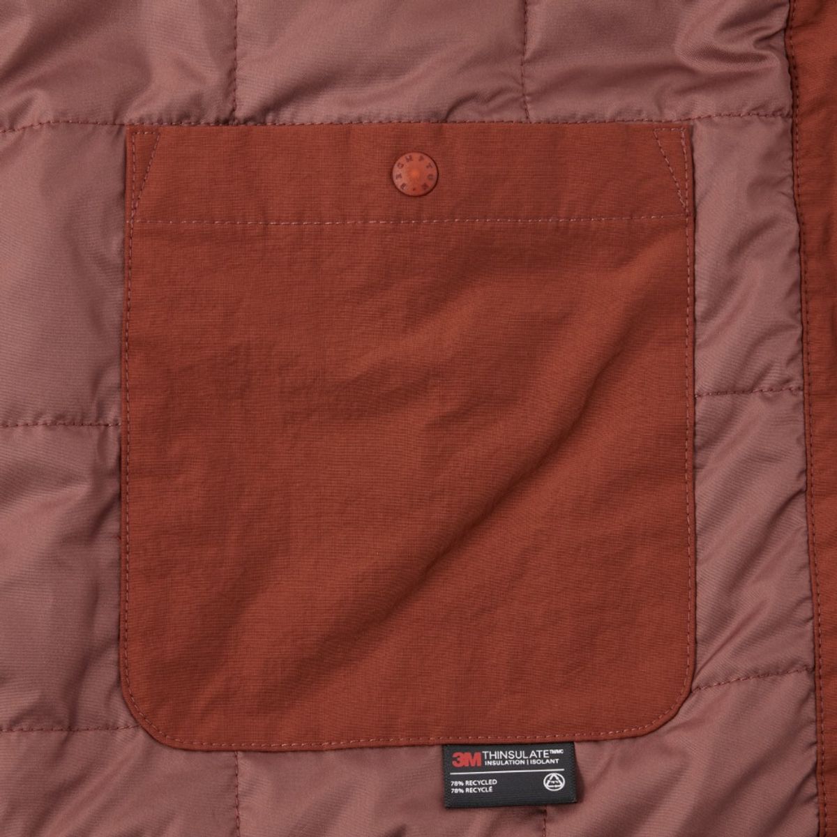 브롬톤 런던(BROMPTON LONDON) BRITISH CAMPER WOOL VEST - ORANGE (P243UVT401)