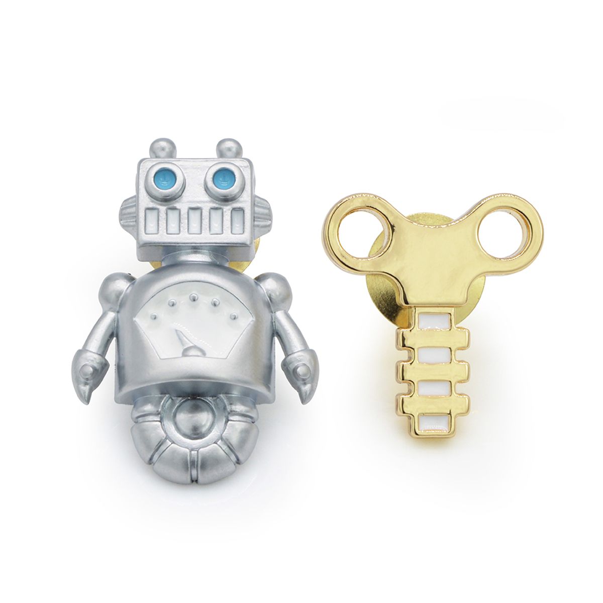 초클리 메타모포스 컬렉션(CHOCLI METALMORPHOSE COLLECTION) 핀뱃지 로봇