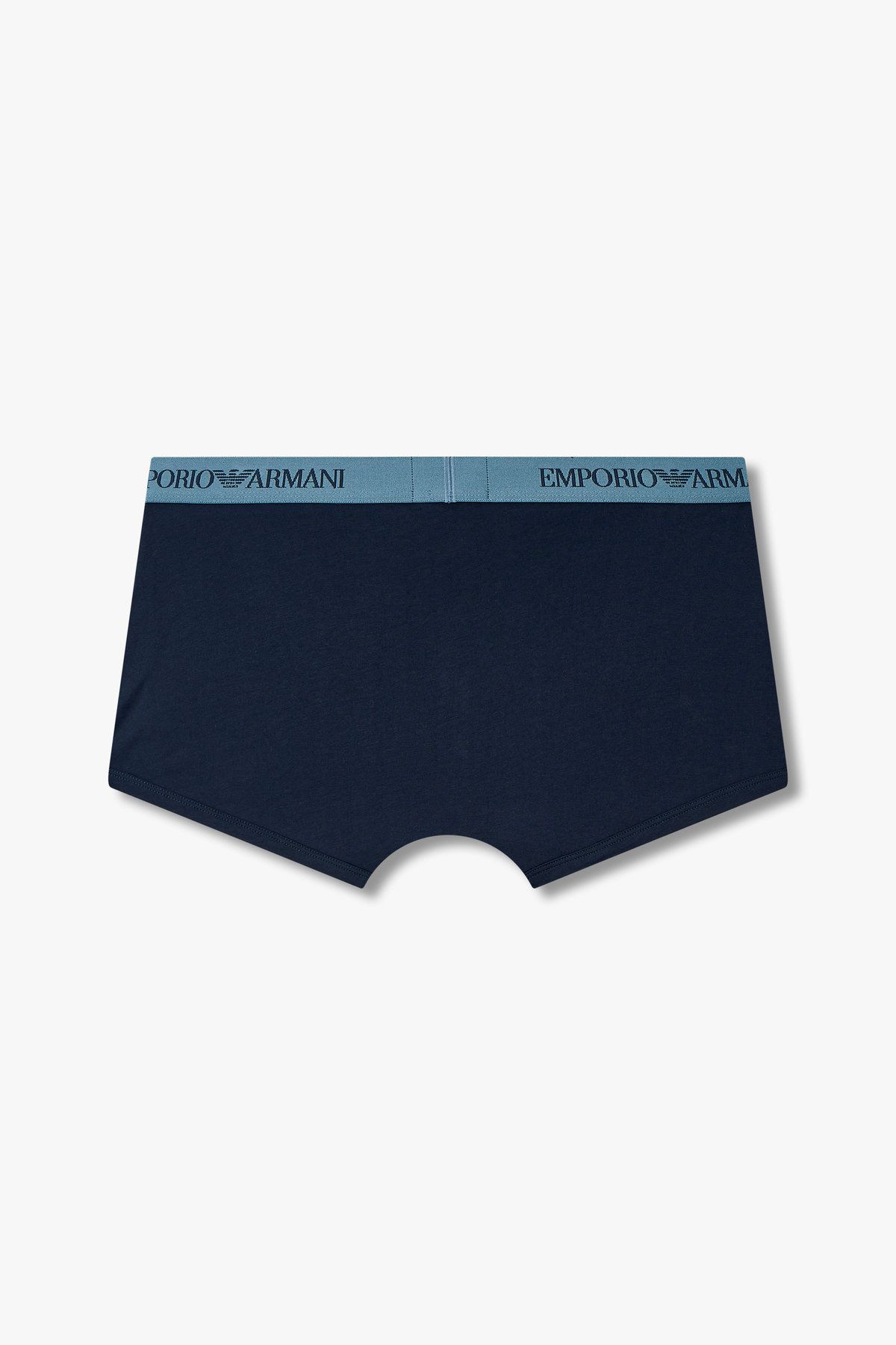 엠포리오 아르마니 언더웨어(EMPORIO ARMANI UNDERWEAR) 남성 로고 밴딩 솔리드 드로즈_마린 0814312317