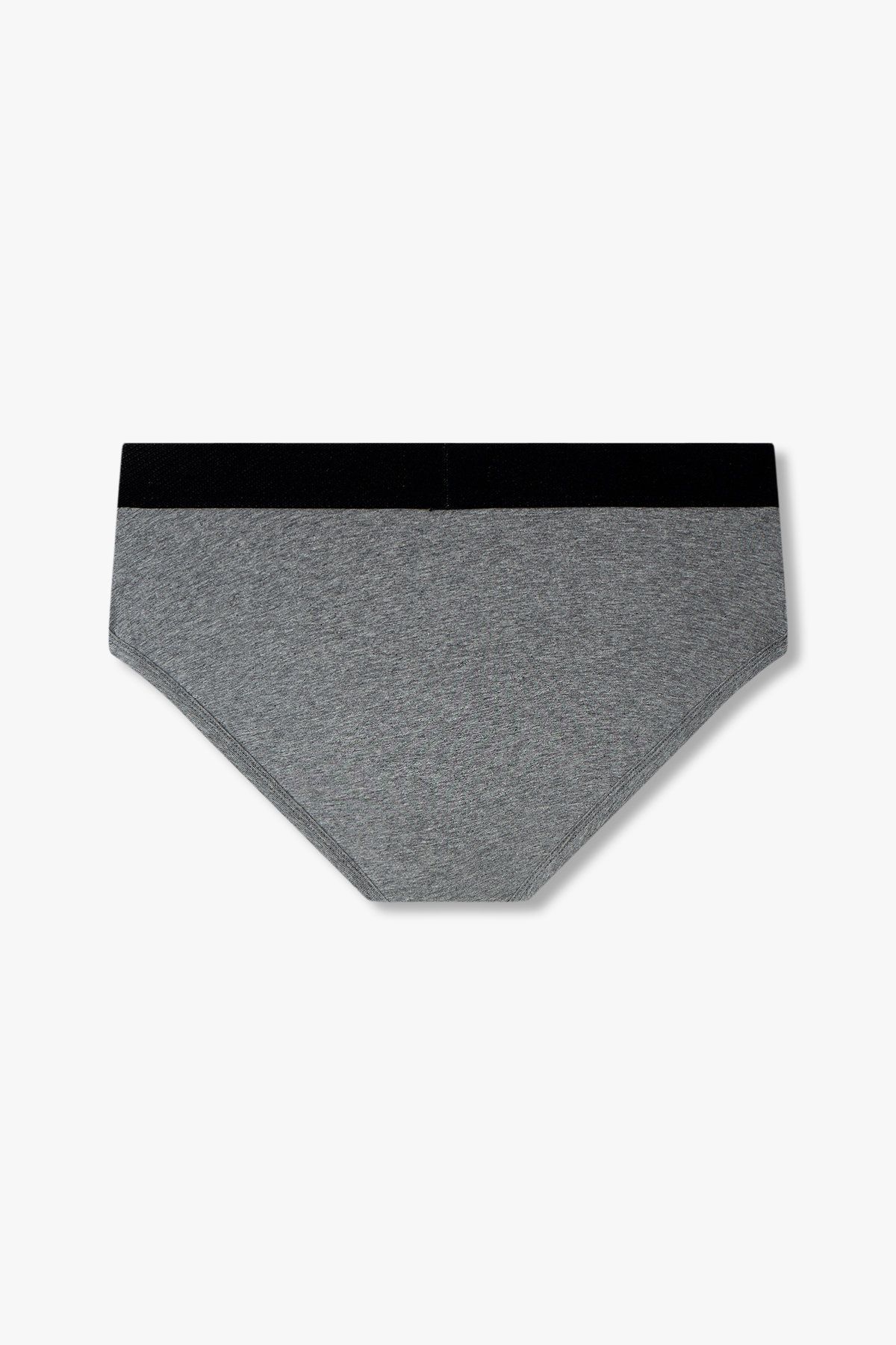 엠포리오 아르마니 언더웨어(EMPORIO ARMANI UNDERWEAR) 남성 컬러 블록 로고 밴딩 브리프_멜란지 그레이 0814311029