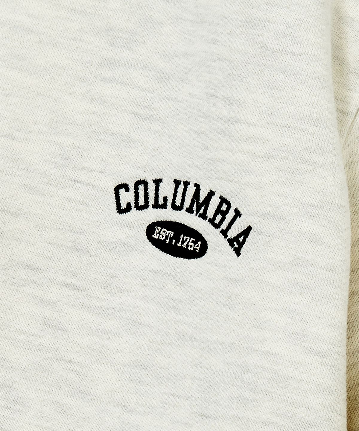 컬럼비아 유니버시티(COLUMBIA UNIVERSITY) KIDS SIG ARCH LOGO FLEECE SWEATSHIRTS 오트밀