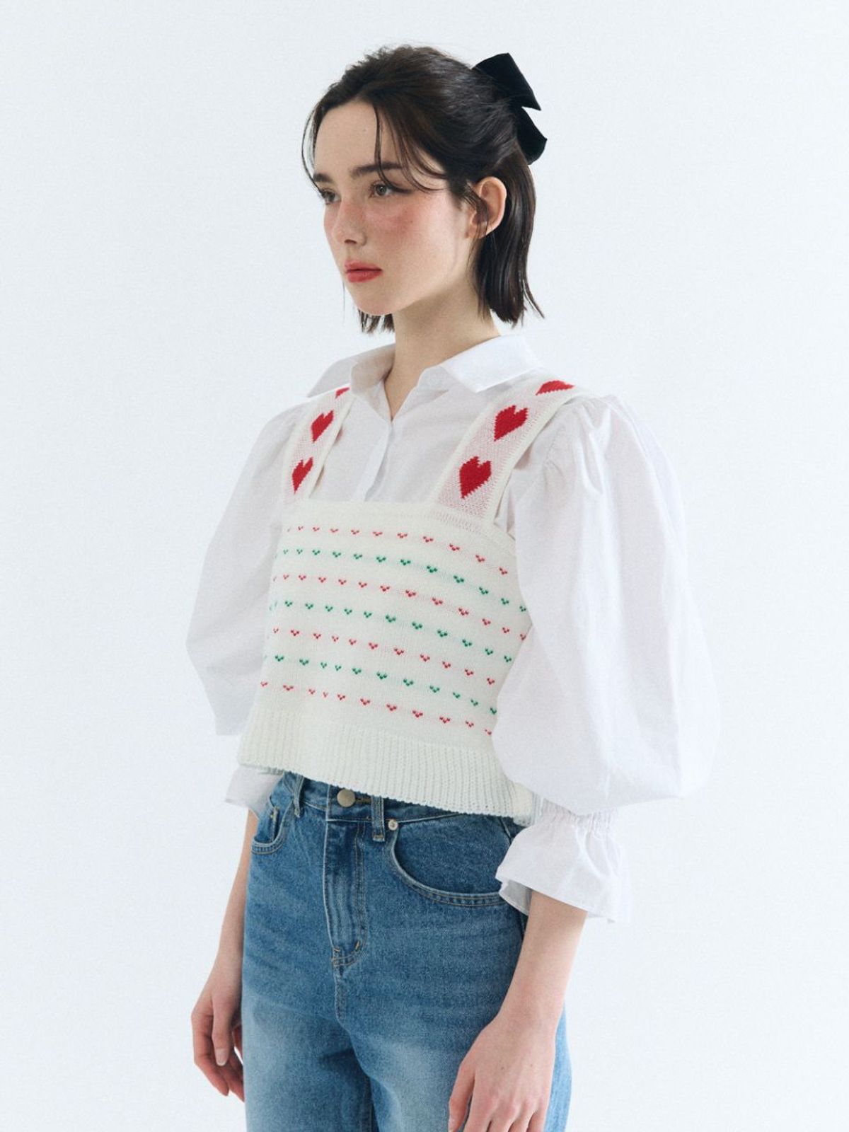패브릭서울(FABRICSEOUL) puff smoke cotton shirts