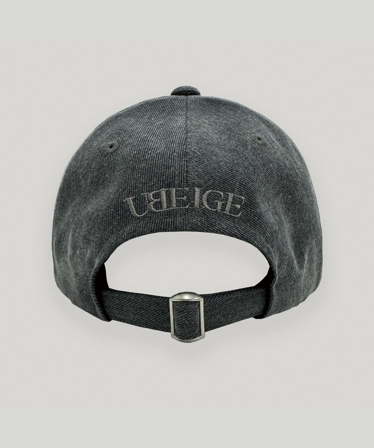 キャップ ubeige Pigment Cap BMY1066 MUSINSA | UBEIGE Ribbon Pigment Ball Cap (Charcoal)