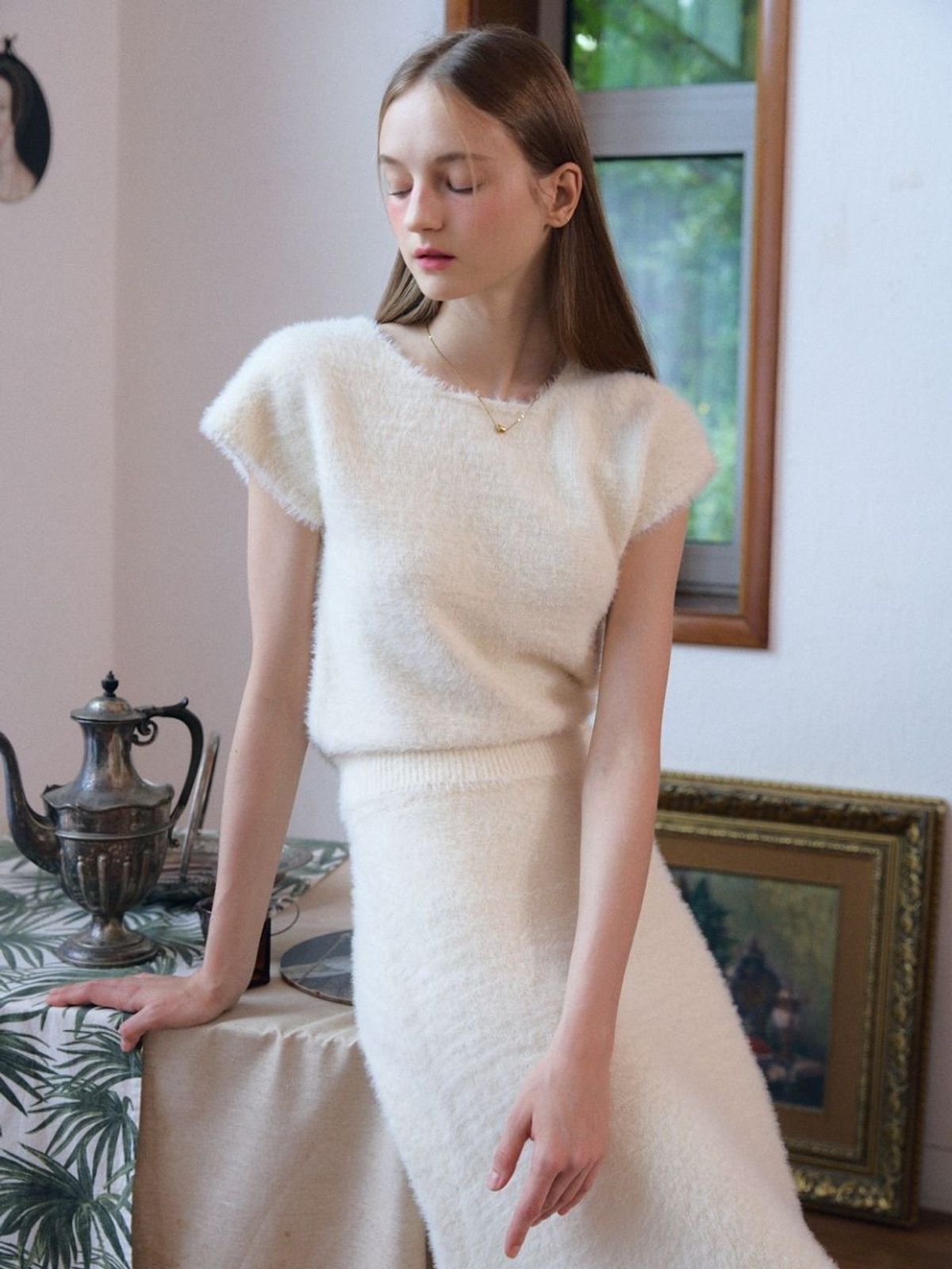 패브릭서울(FABRICSEOUL) adorable cozy knit top