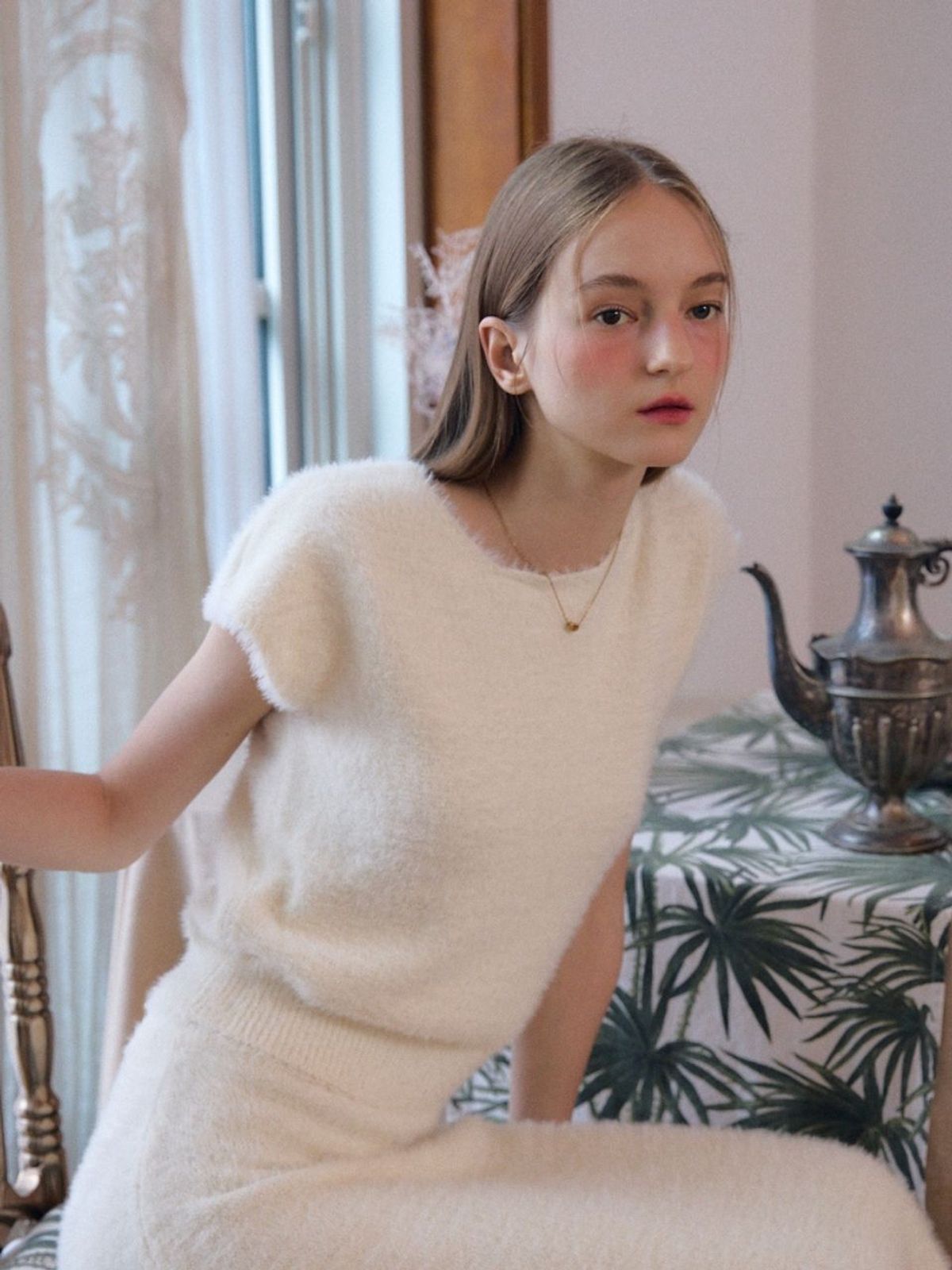 패브릭서울(FABRICSEOUL) adorable cozy knit top