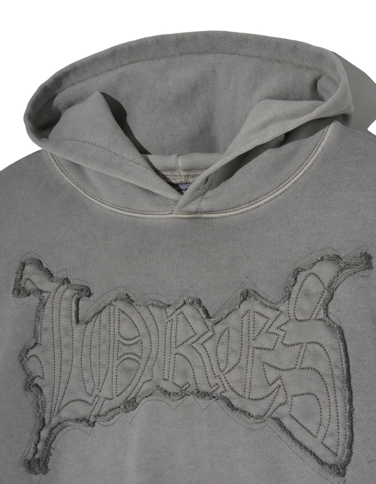 로어즈(LORES) Old England Dyed Hoodie - Grey